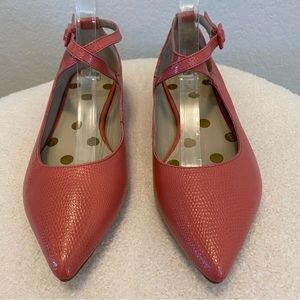 Boden Ankle Strap Pointed Flats Size 40/9